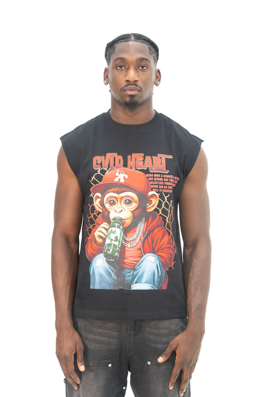 Black short-sleeve