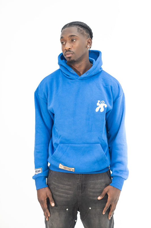 WELCOME TO THE JUNGLE HOODIE - BLUE