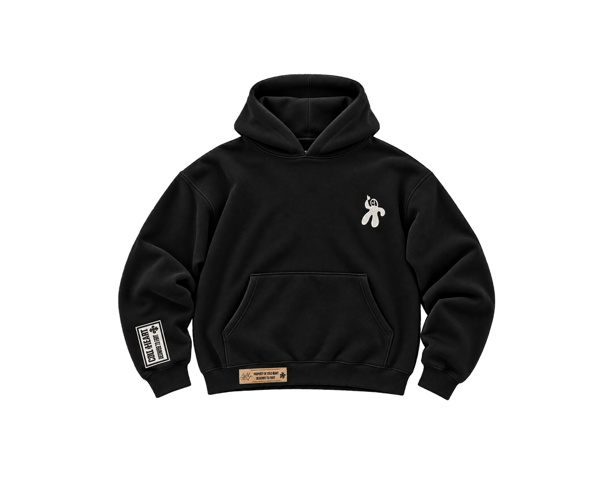 CVLD HEART CLASSIC HOODIE - BLACK