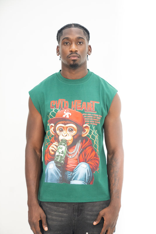 S t shirt - green