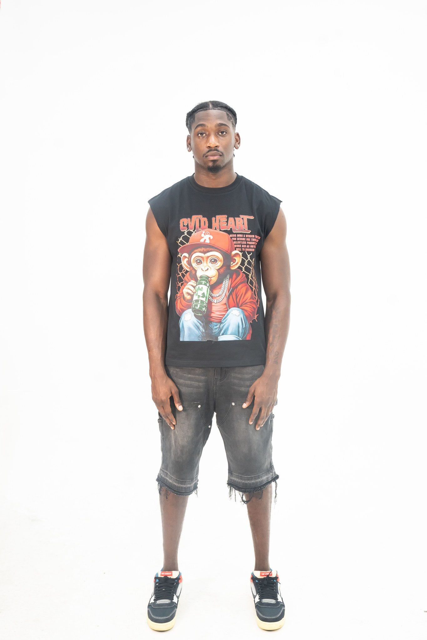 Black short-sleeve