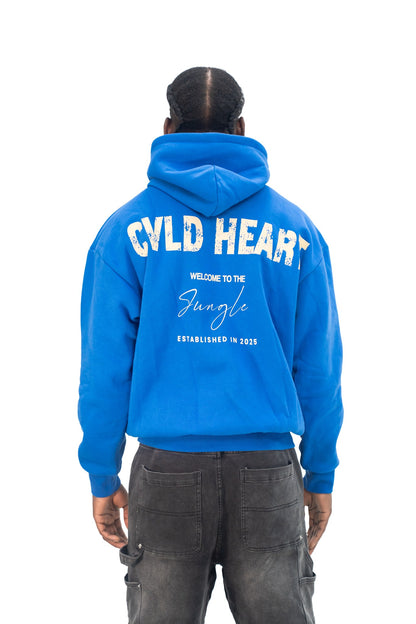 WELCOME TO THE JUNGLE HOODIE - BLUE