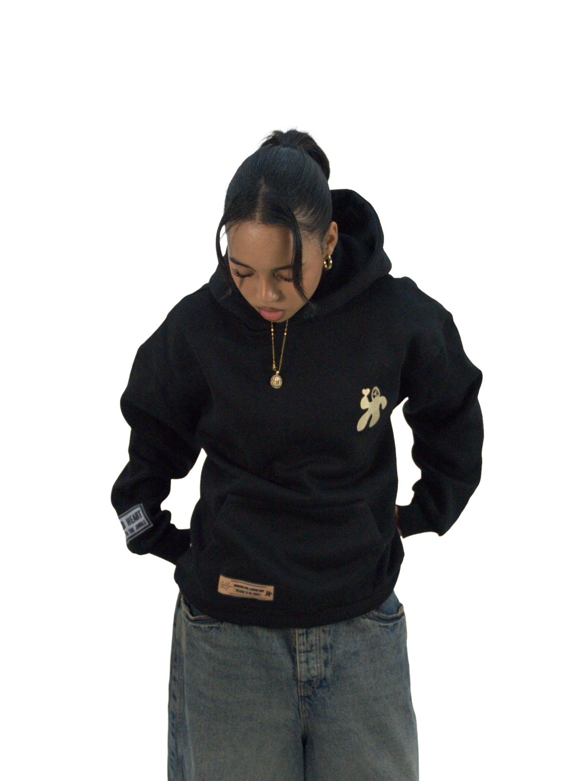 CVLD HEART CLASSIC HOODIE - BLACK