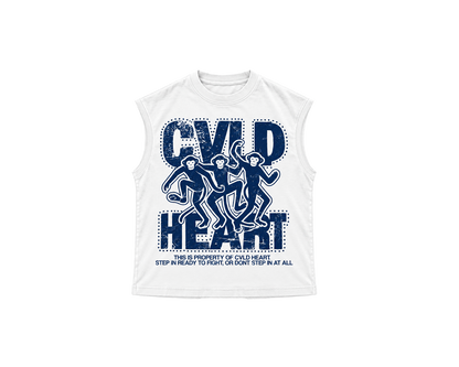 CVLD HEART FIGHTING MONKEYS - BLUE