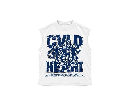 CVLD HEART FIGHTING MONKEYS - BLUE
