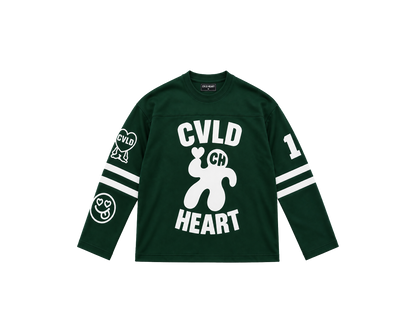 CVLD HEART LONG SLEEVE JERSEY - GREEN