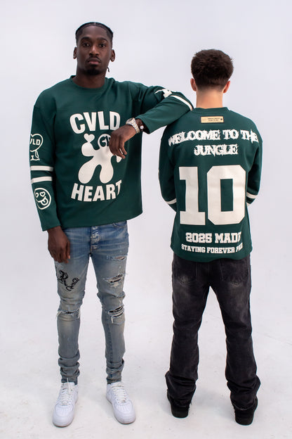 CVLD HEART LONG SLEEVE JERSEY - GREEN