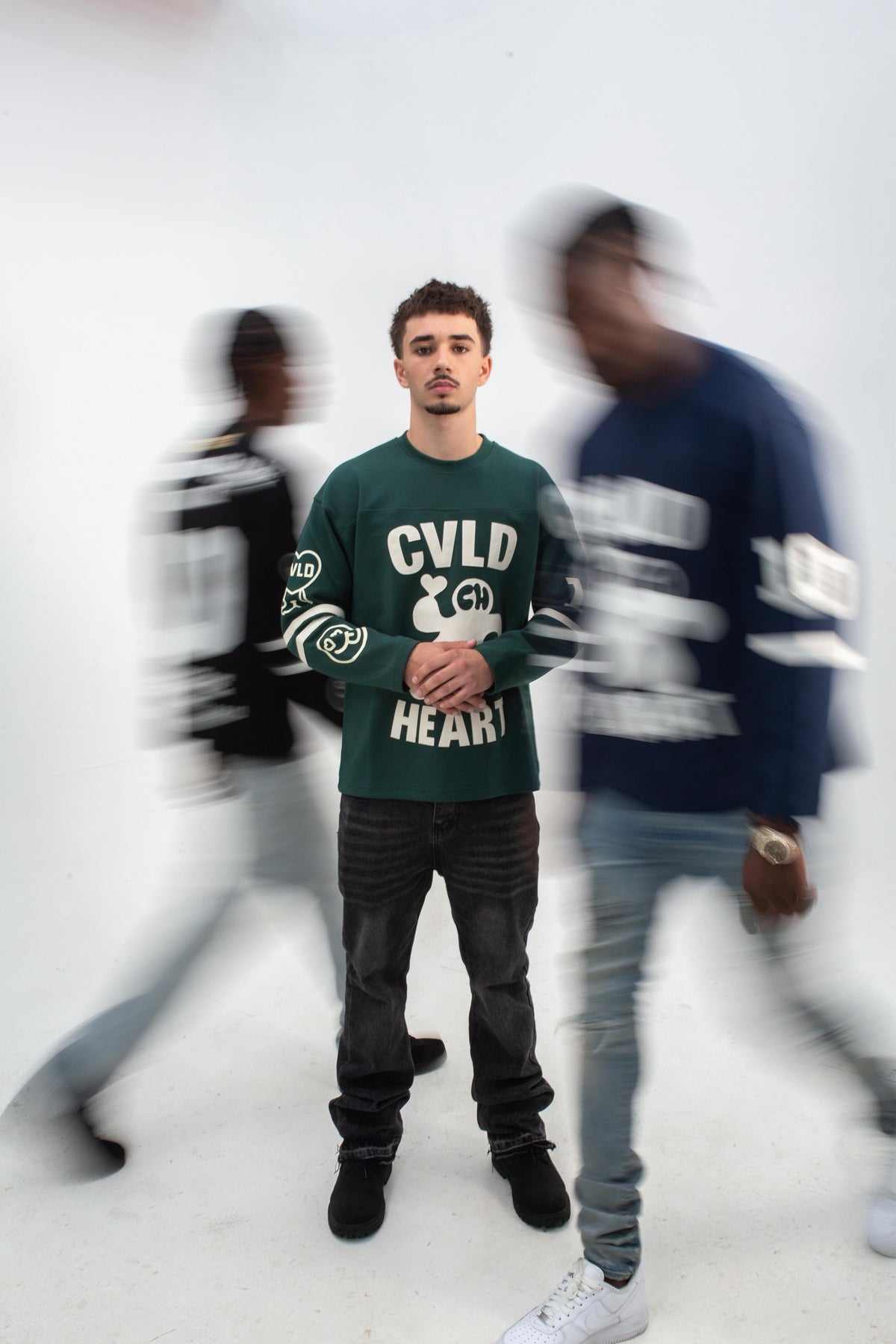 CVLD HEART LONG SLEEVE JERSEY - GREEN